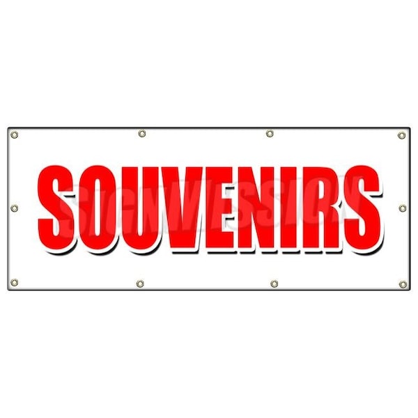 Signmission SOUVENIRS BANNER SIGN memories discount gifts tourist visit we ship B-96 Souvenirs - main